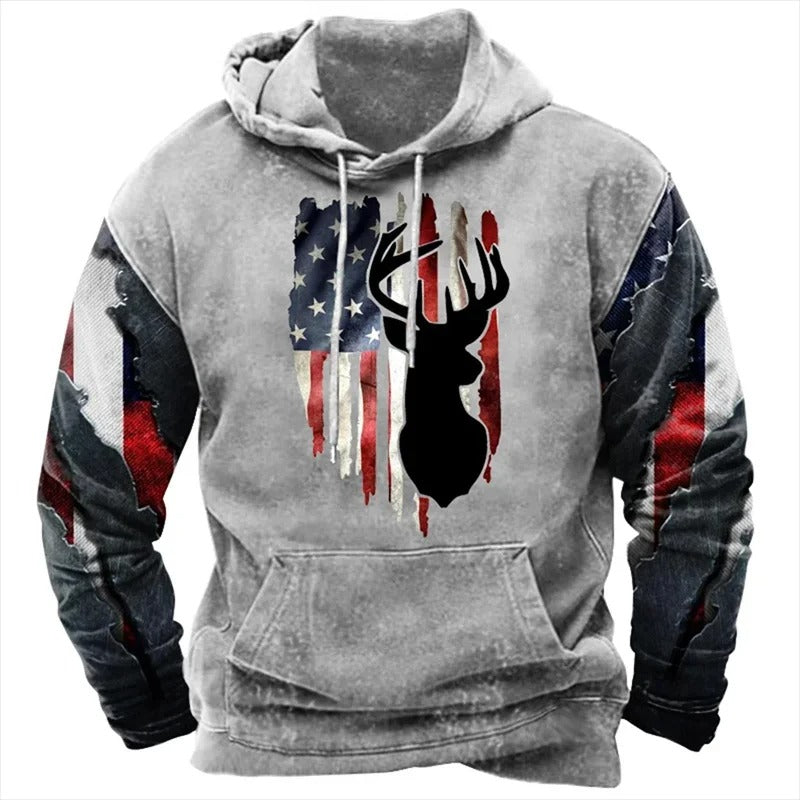 Jackson - Comfortable Proud American Hoodie