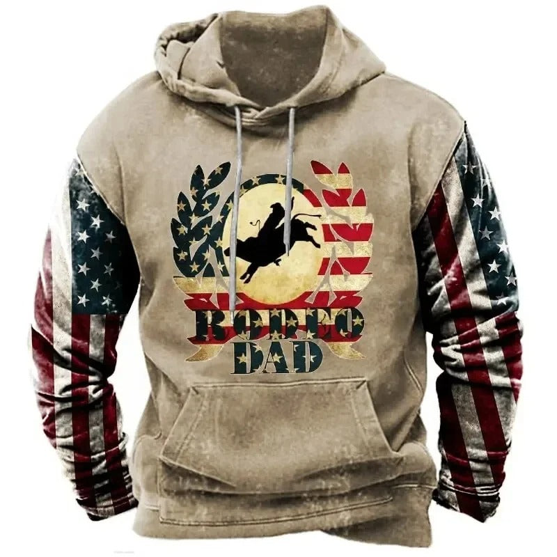 Logan - Comfortable Proud American Hoodie