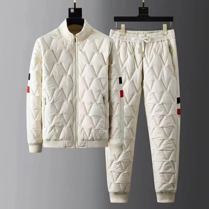 Carter - Stylish Quilted Down Jacket And Pants Set