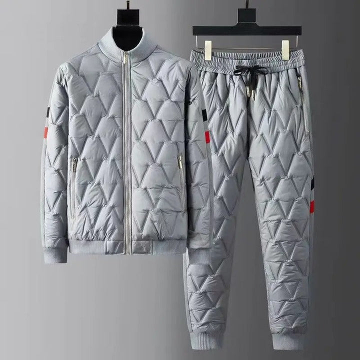 Carter - Stylish Quilted Down Jacket And Pants Set