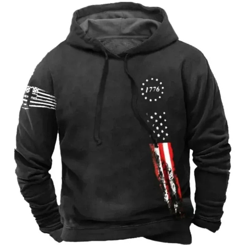 Brandon - Comfortable Proud American Hoodie