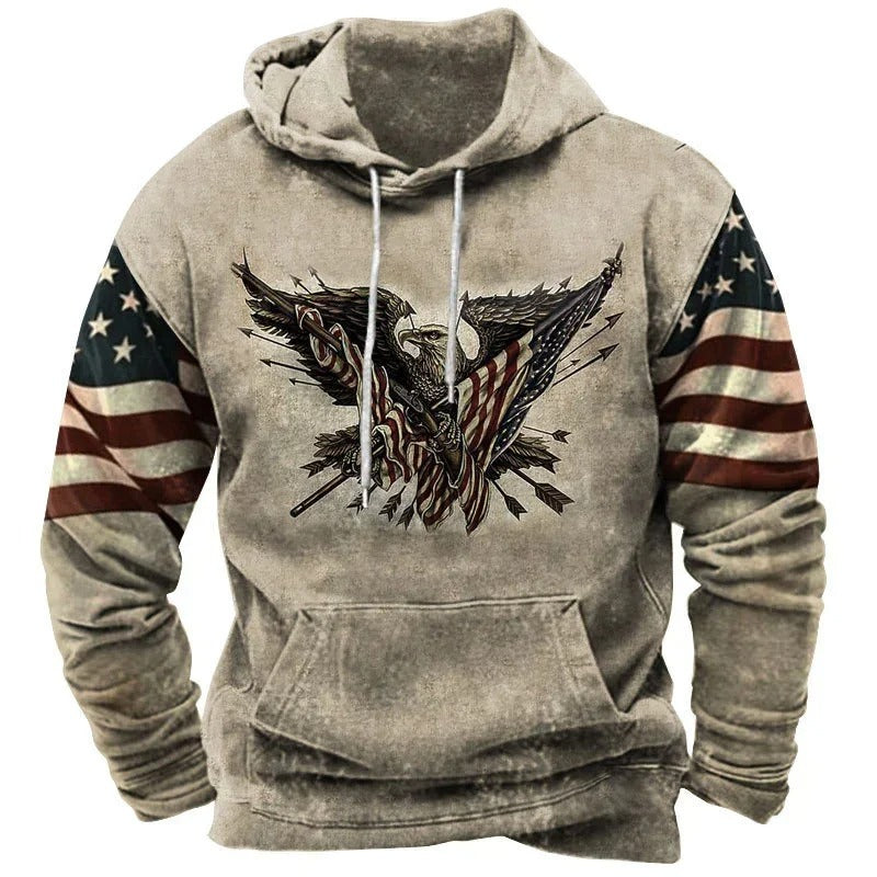 Lucas - Comfortable Proud American Hoodie