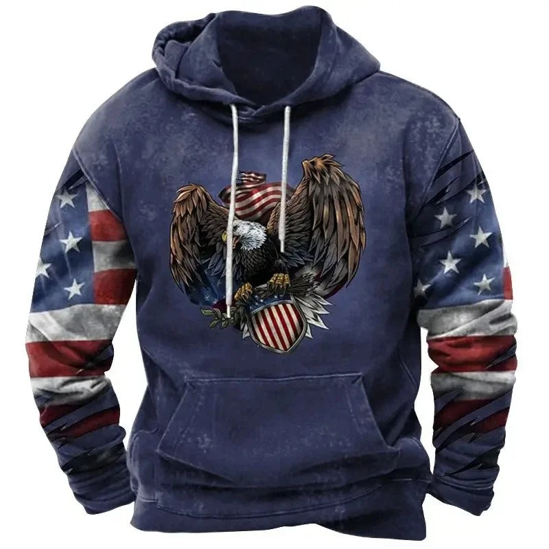 Carter - Comfortable Proud American Hoodie