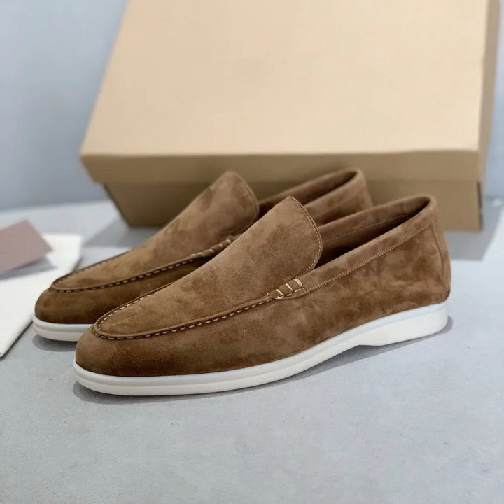Ralf - Comfortable Suede Leather Loafers