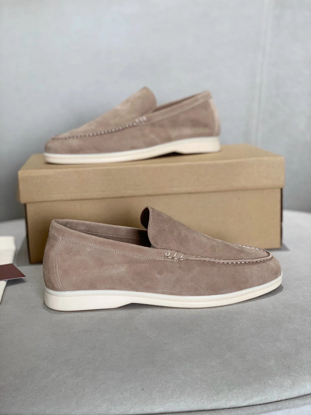 Ralf - Comfortable Suede Leather Loafers