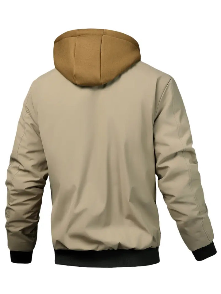 Dylan - Modern Hooded Checkered Jacket