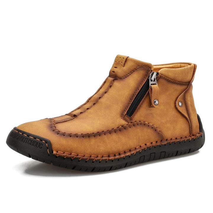 Owen - Handcrafted Slip-On Orthopedic Leather Loafers