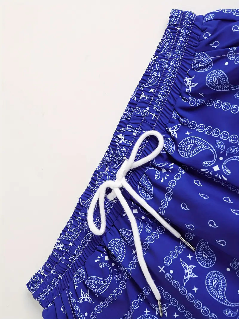 Lucas - Stylish Paisley Print Set
