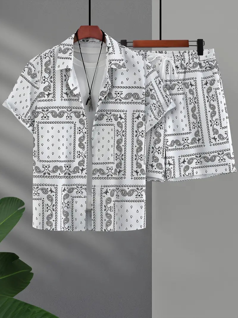 Lucas - Stylish Paisley Print Set