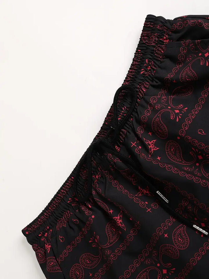 Lucas - Stylish Paisley Print Set