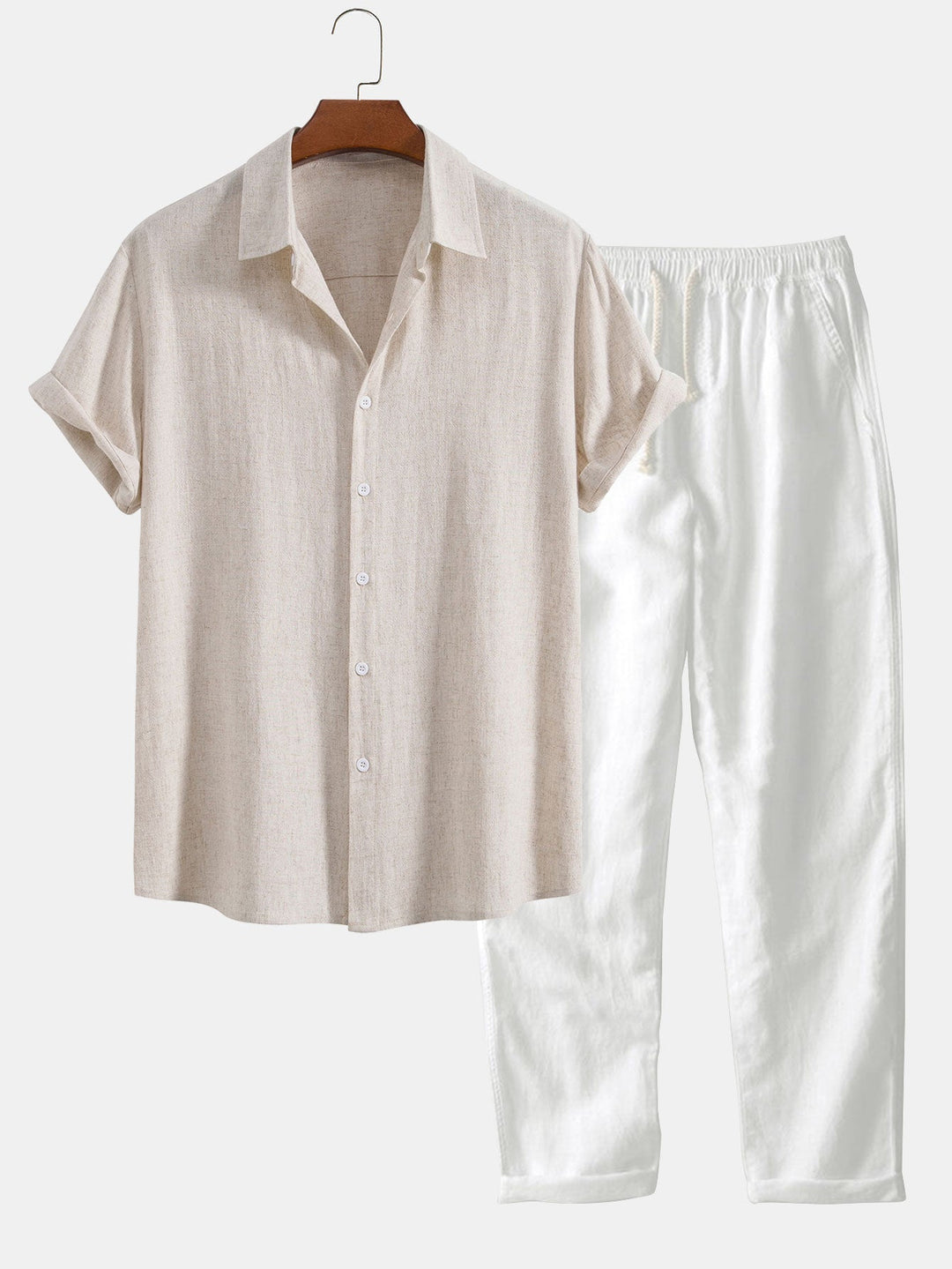 Ethan - 2 Piece Chic Casual Linen Set