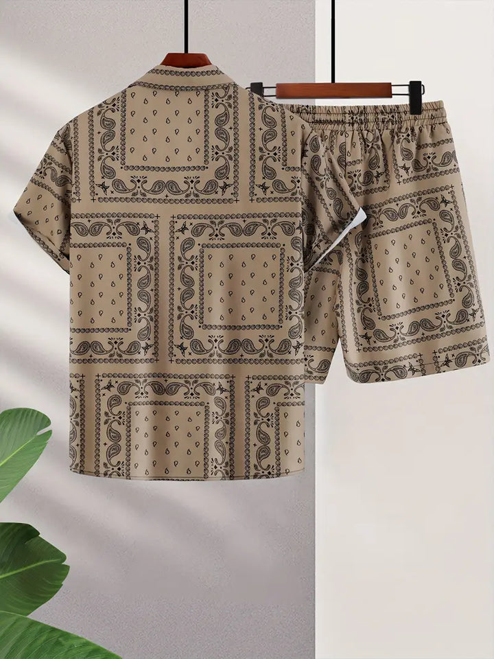Lucas - Stylish Paisley Print Set