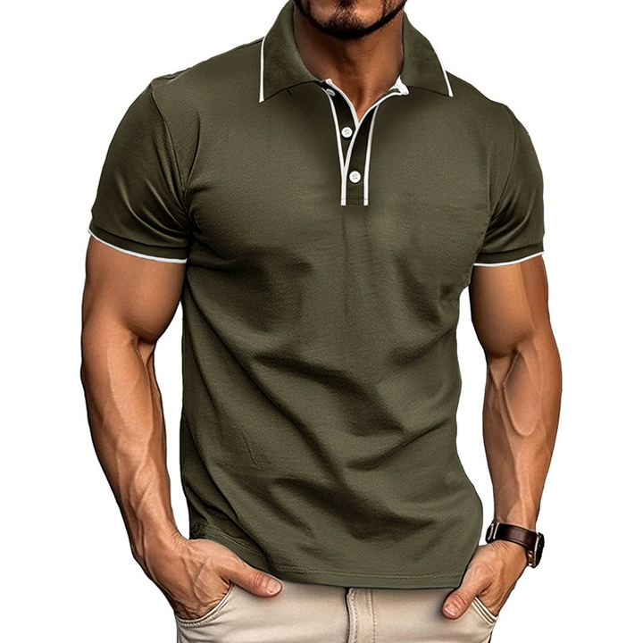 Grayson - Comfortable Short Sleeve Polo Shirt