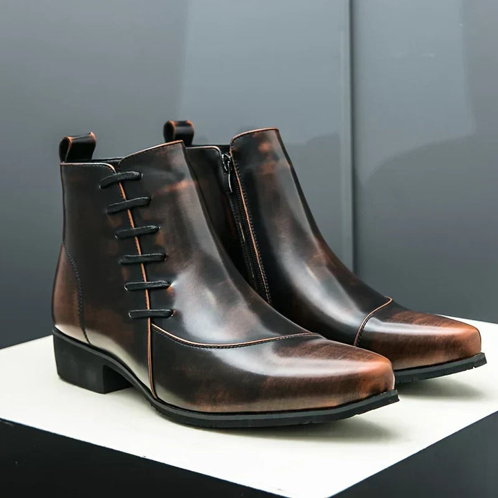 Samuel - Stylish Thatcher Leather Boots