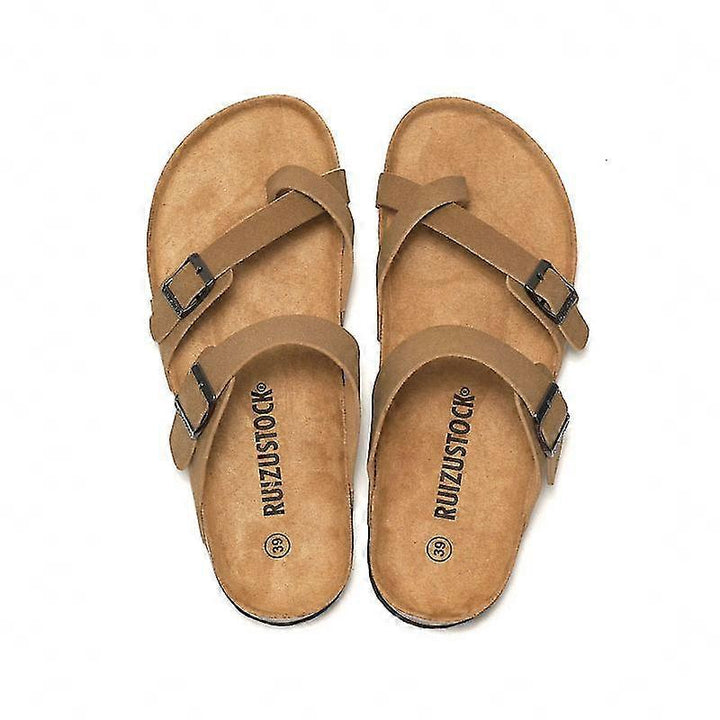 Levi - Stylish Summer Suede Leather Sandals