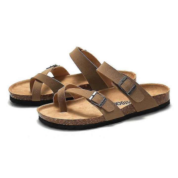 Levi - Stylish Summer Suede Leather Sandals
