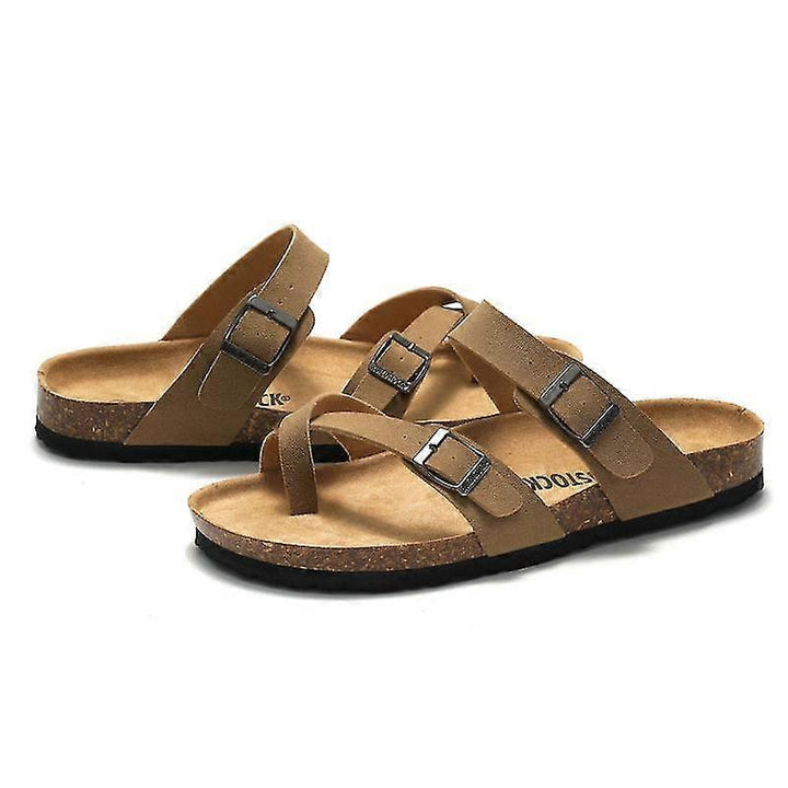 Levi - Stylish Summer Suede Leather Sandals