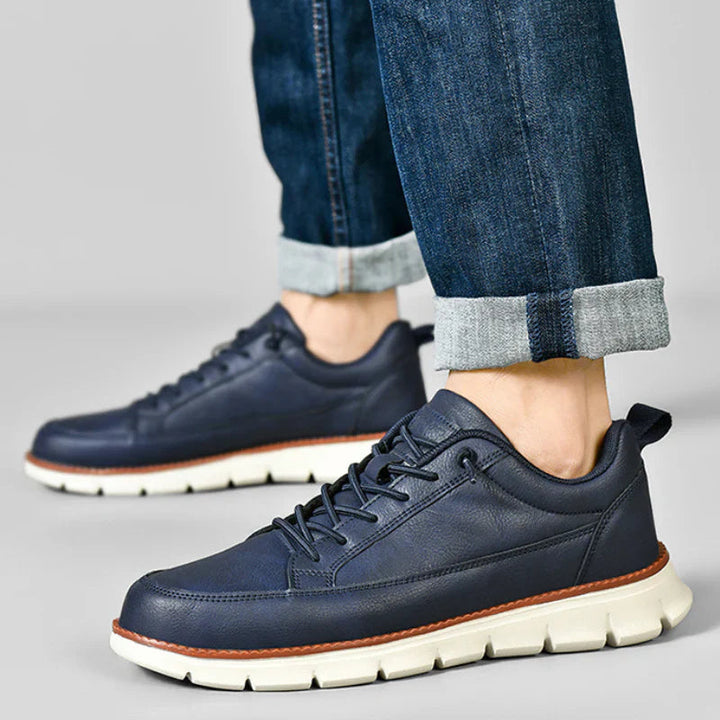 Wyatt - Comfortable Leather Sneakers