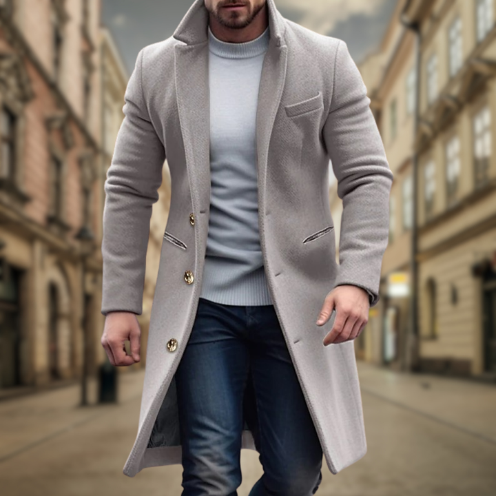 Lucas - Long Modern Overcoat
