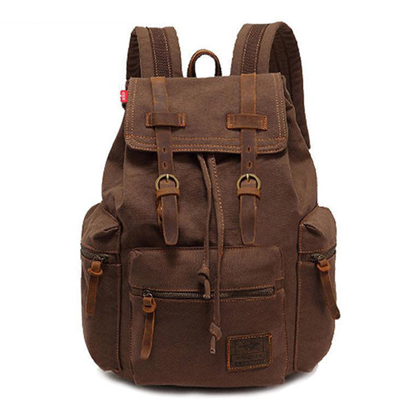 Jackson - Vintage Multi-Pocket Flap Backpack