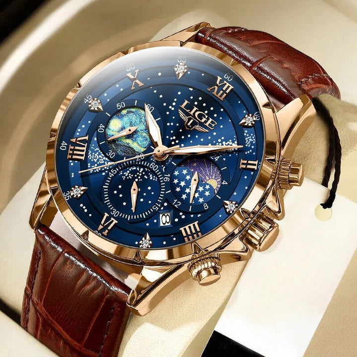 Caleb - Elegant Moonphase Watch