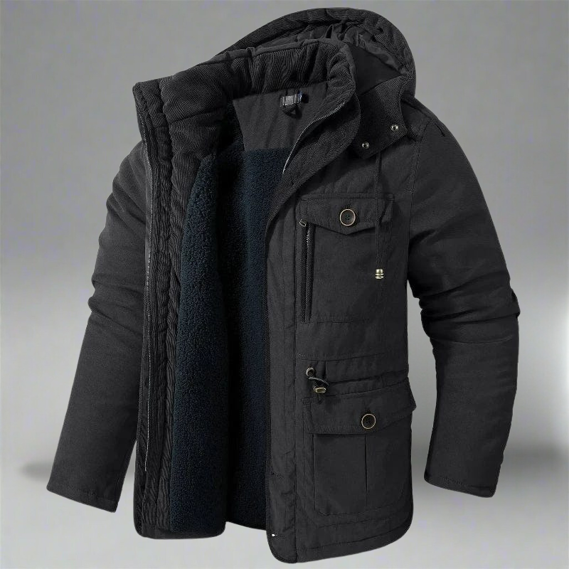 Samuel - Multifunctional Windbreaker Hooded Jacket