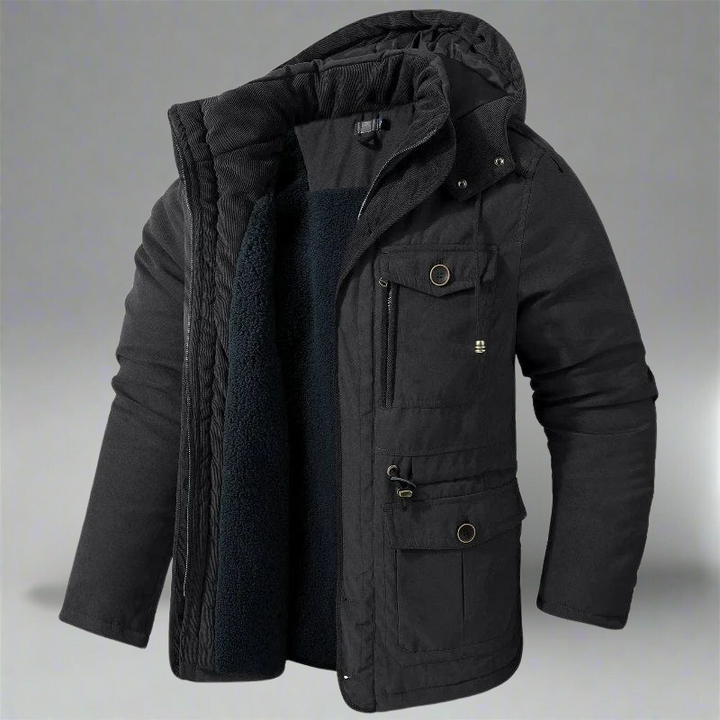 Samuel - Multifunctional Windbreaker Hooded Jacket
