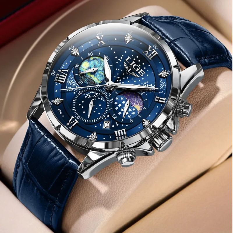 Caleb - Elegant Moonphase Watch