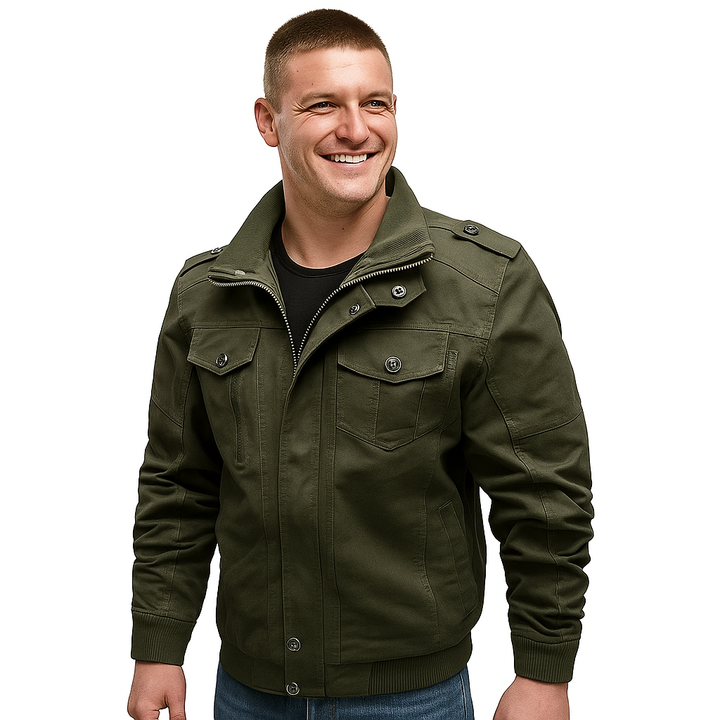 Noah - Stylish Autumn Jacket with Multi Pockets