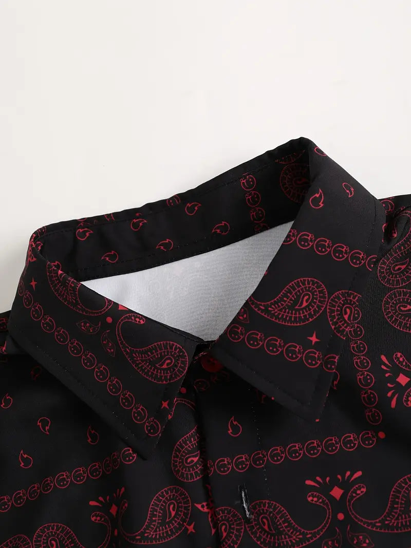 Lucas - Stylish Paisley Print Set