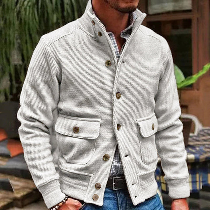 Julian - Vintage High Collar Vest