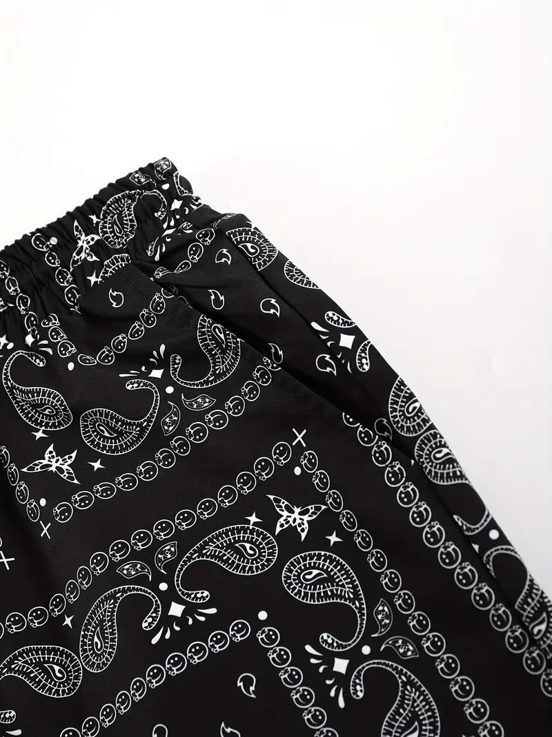 Lucas - Stylish Paisley Print Set