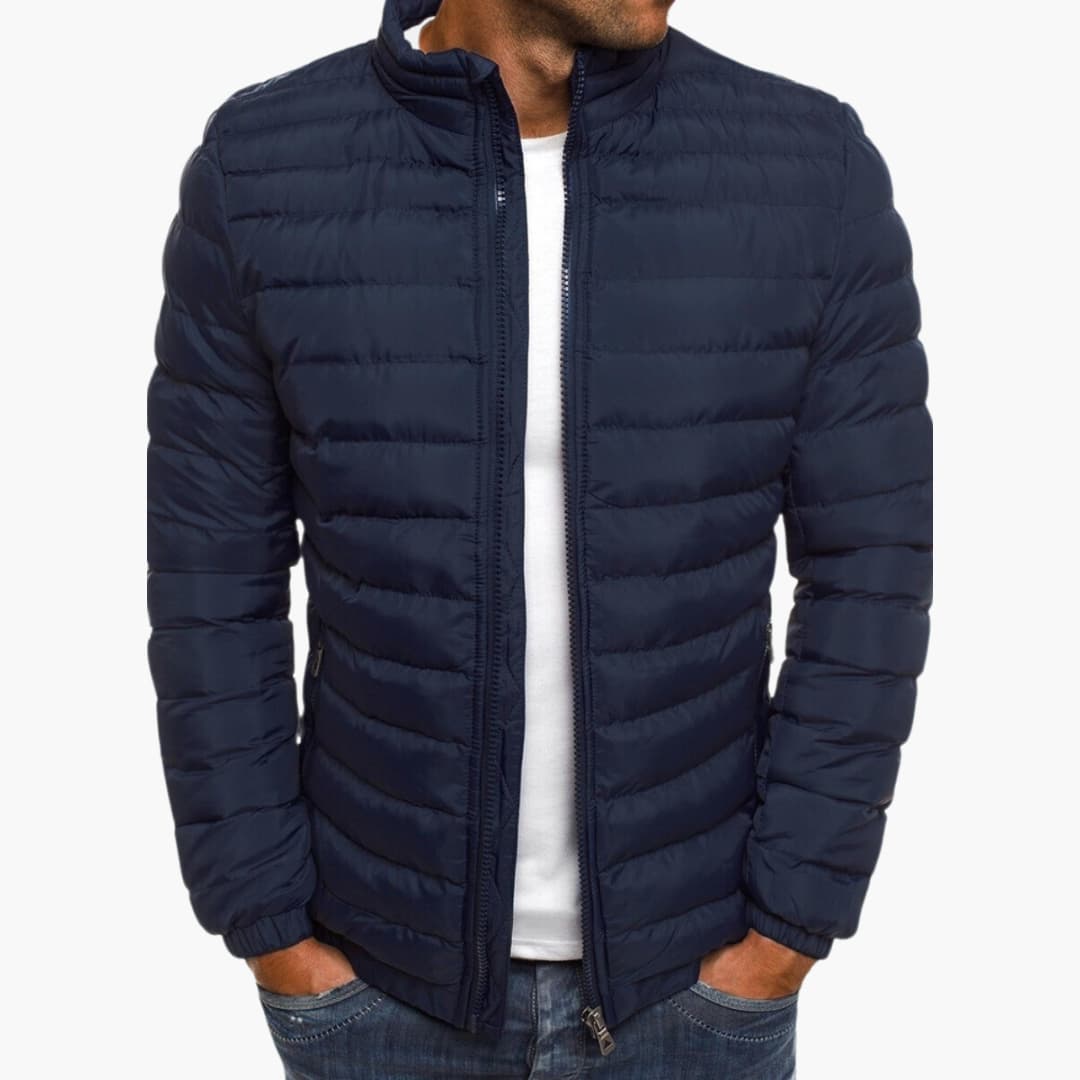 Benjamin - Comfortable Striped Warm Jacket