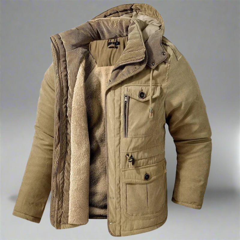 Samuel - Multifunctional Windbreaker Hooded Jacket