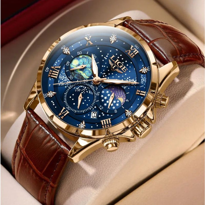 Caleb - Elegant Moonphase Watch