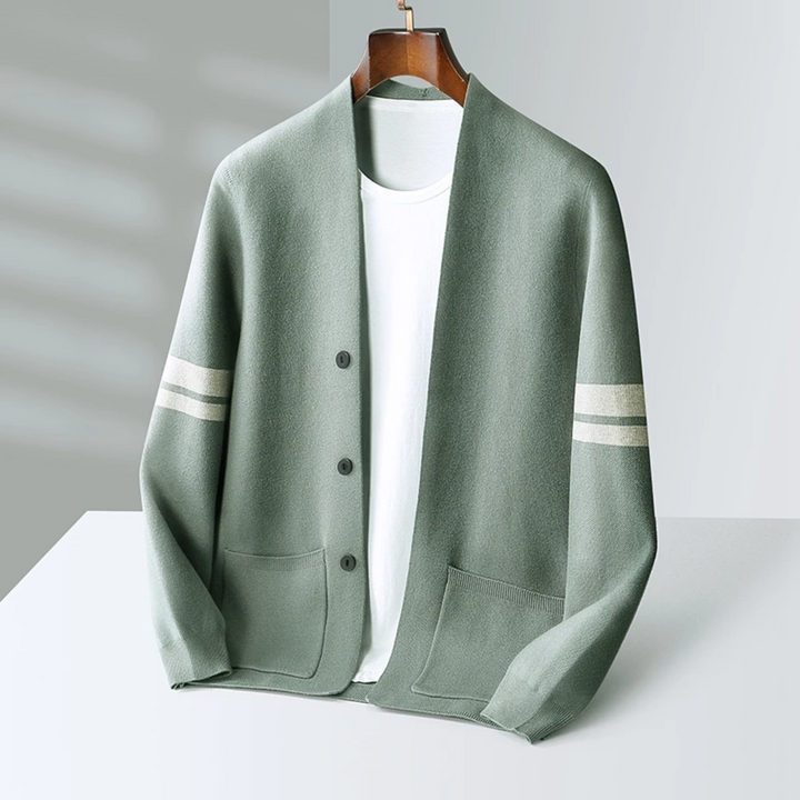 Ethan - Super Soft Cardigan Made Of High-Quality Virgin Wool