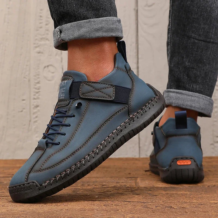 James - Vintage-Inspired Ankle Leather Boots