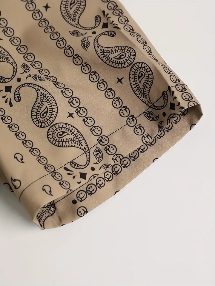 Lucas - Stylish Paisley Print Set