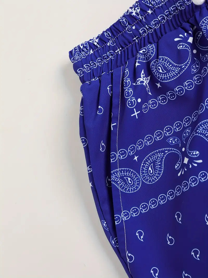 Lucas - Stylish Paisley Print Set