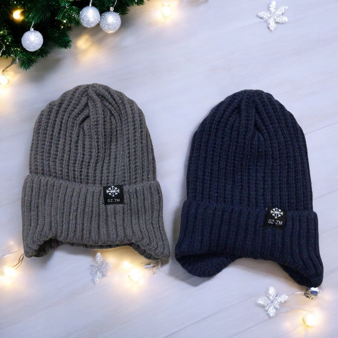Eli - Thermal Knitted Hat with Ear Warmers
