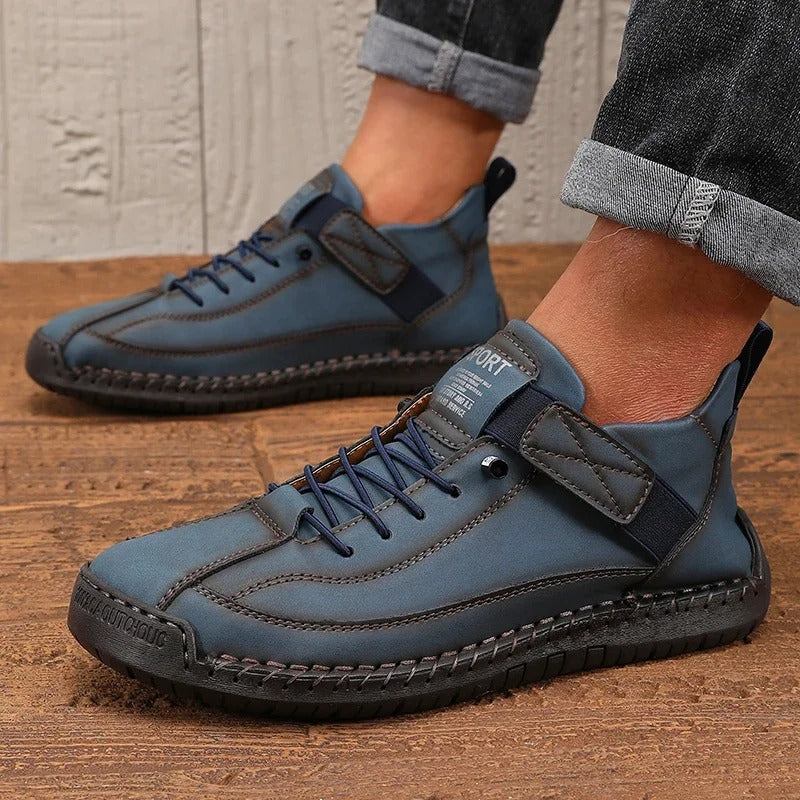 James - Vintage-Inspired Ankle Leather Boots