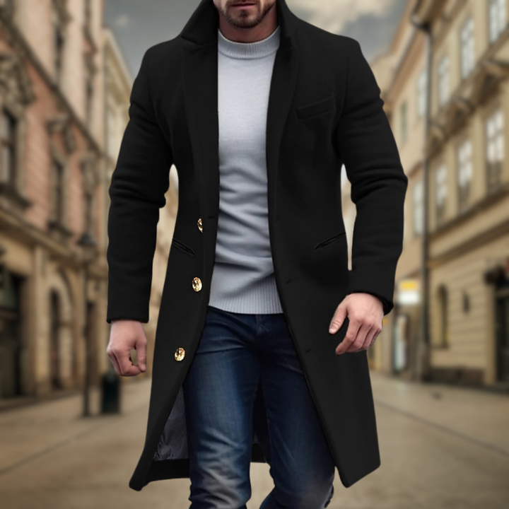 Lucas - Long Modern Overcoat
