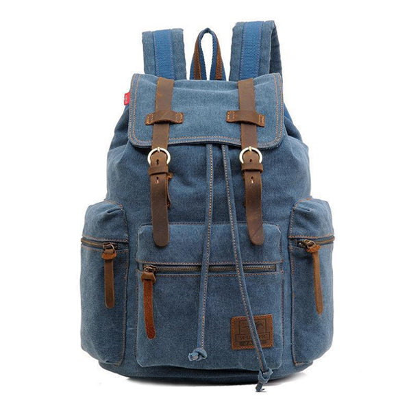 Jackson - Vintage Multi-Pocket Flap Backpack