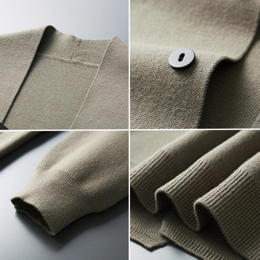 Ethan - Super Soft Cardigan Made Of High-Quality Virgin Wool