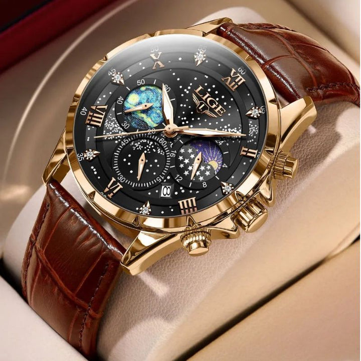 Caleb - Elegant Moonphase Watch