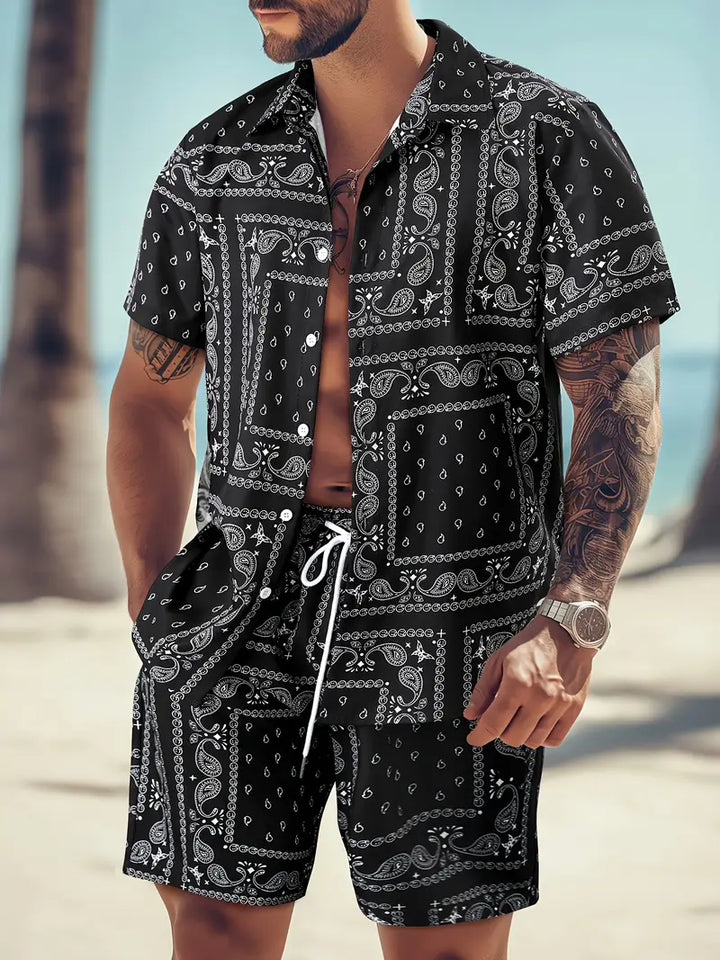 Lucas - Stylish Paisley Print Set