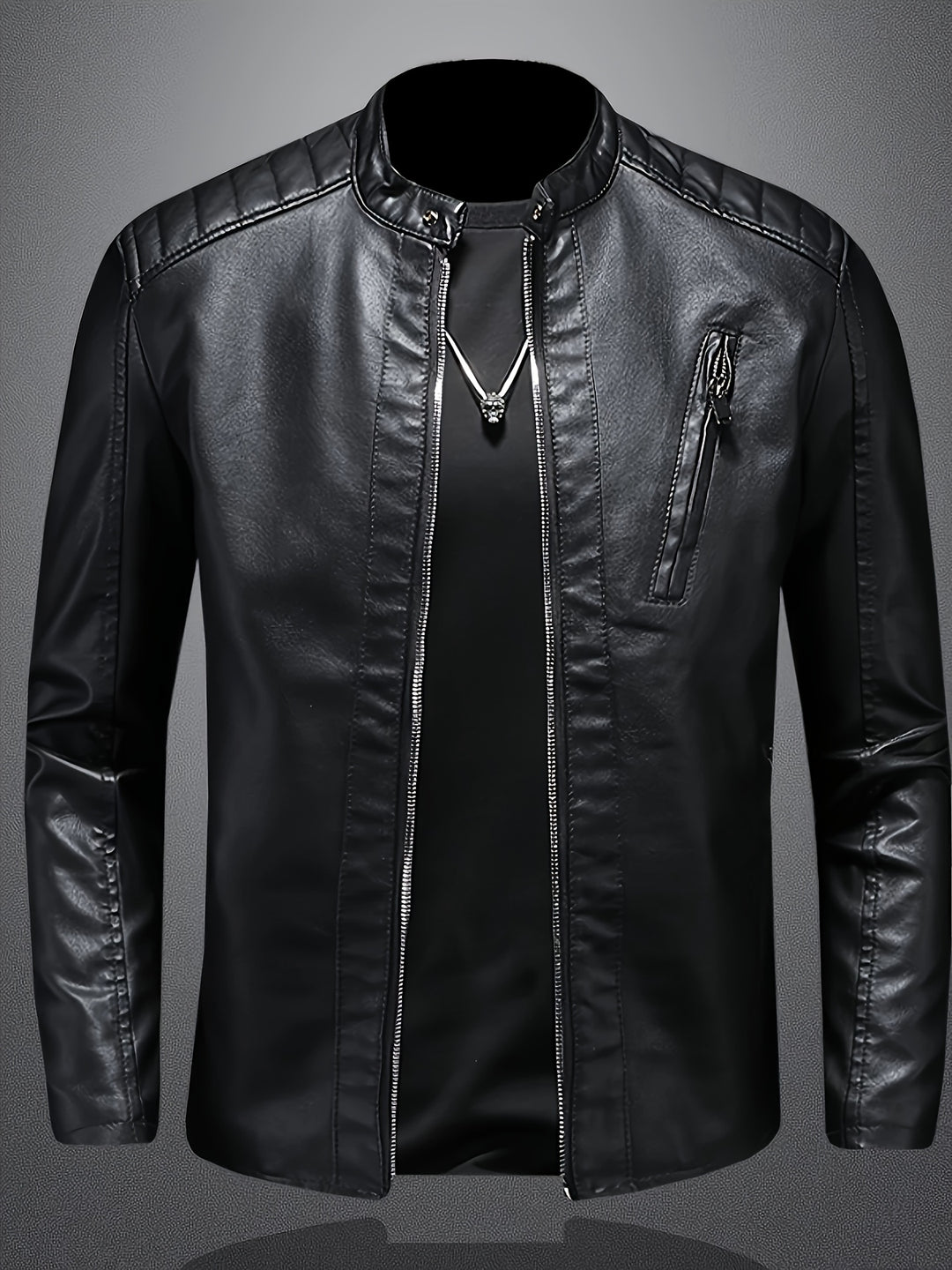 Levi - Comfortable Proud American Leather Jacket