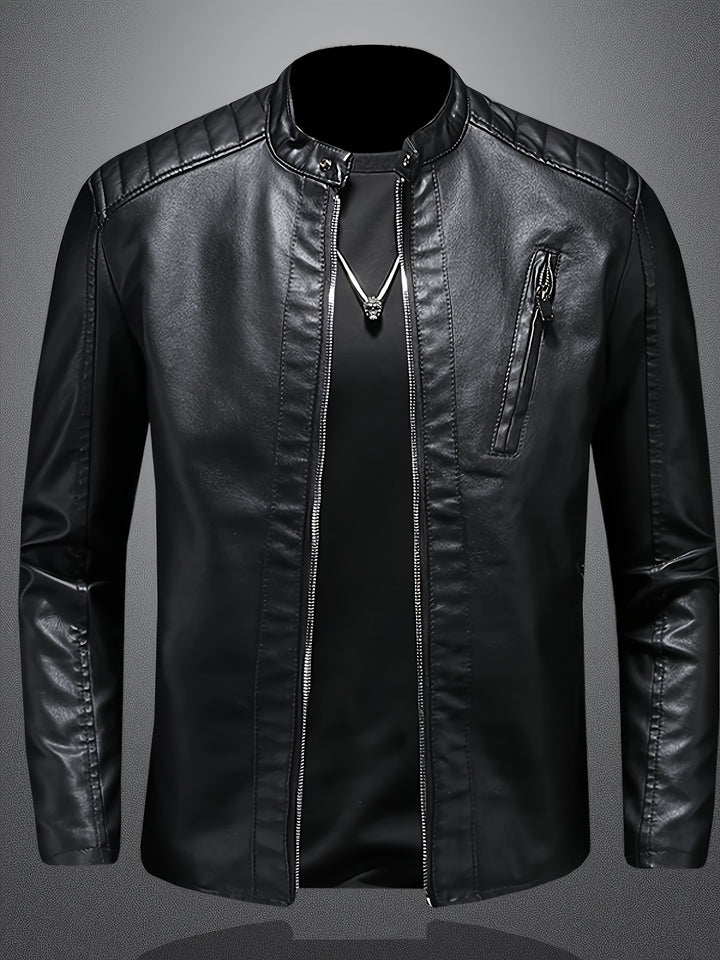 Levi - Comfortable Proud American Leather Jacket