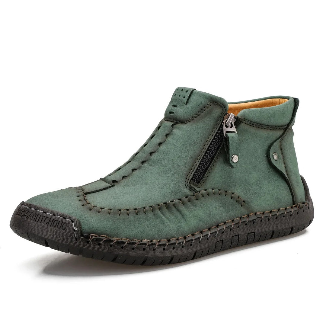 Owen - Handcrafted Slip-On Orthopedic Leather Loafers