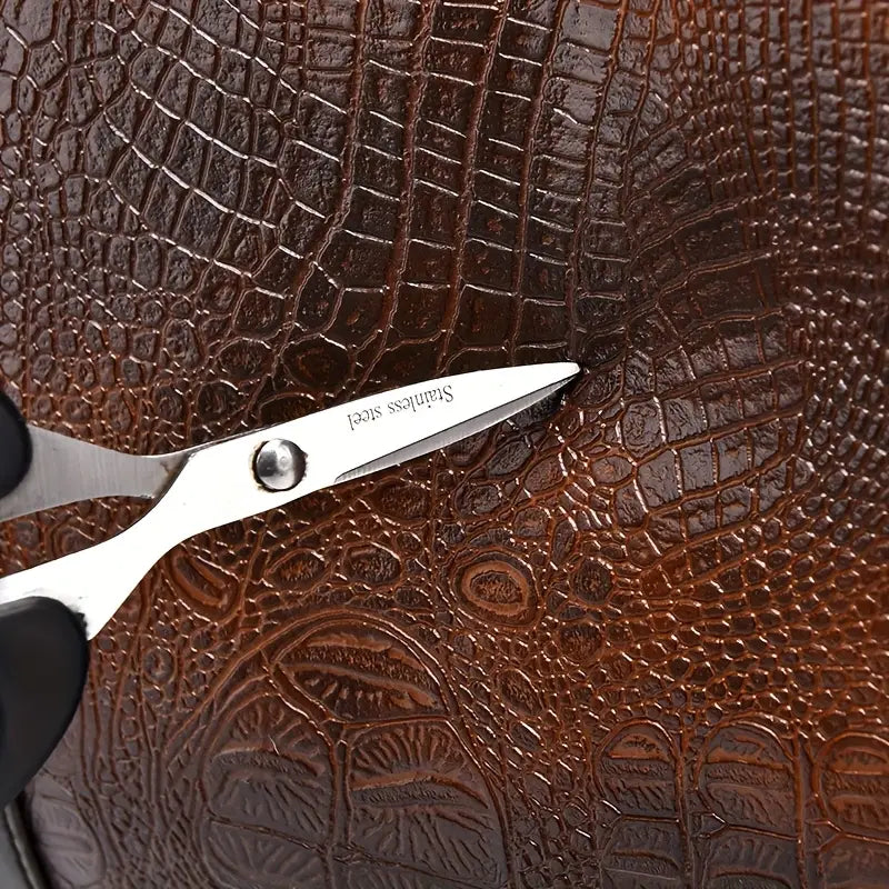 Lucas - Vintage Crocodile Pattern Duffel Bag